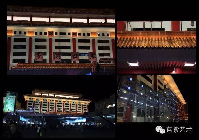 蓝紫色光环境艺术设计