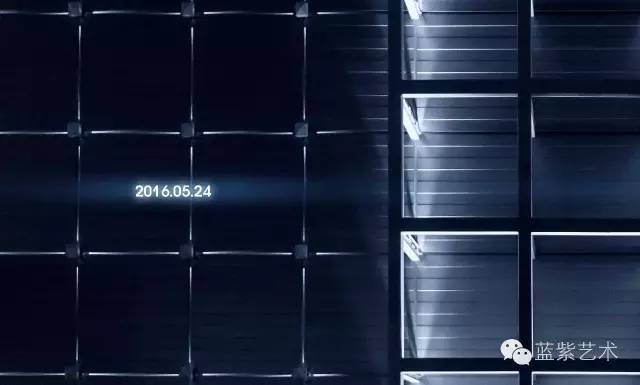 蓝紫色光环境艺术设计