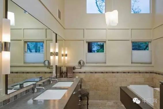 玩转私密空间——卫浴间照明设计指南