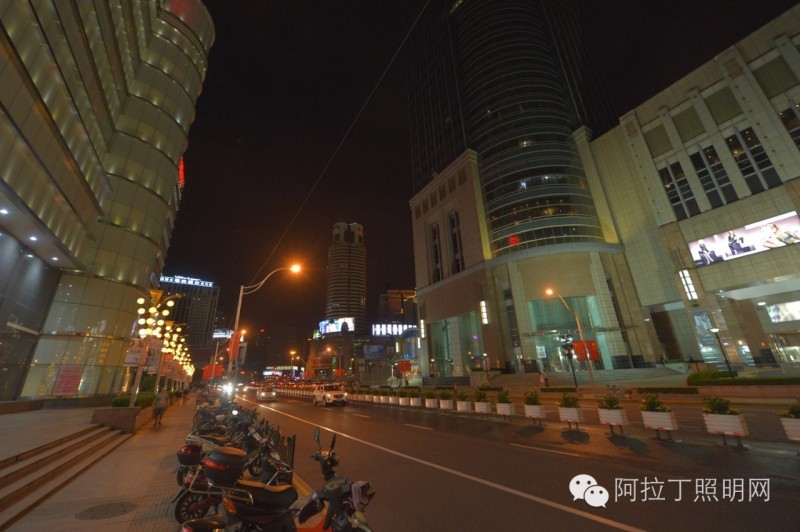 上海城市若干节点夜景照明调研记录报告