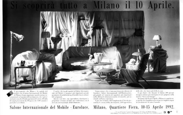 大师笔下的55张salone面孔 | 撰成一部意大利设计编年史