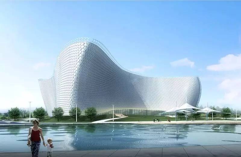 海洋之光·动感曲面上流动的光影