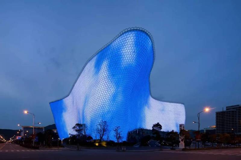 海洋之光·动感曲面上流动的光影