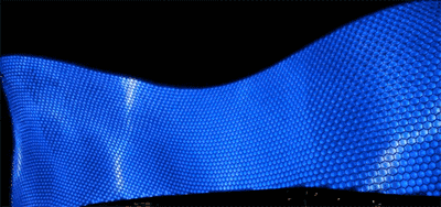 海洋之光·动感曲面上流动的光影