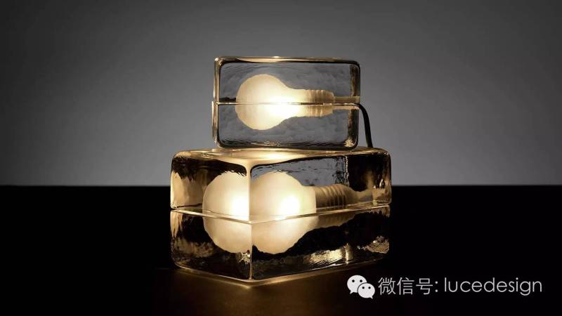 【最设计】被玻璃砖封印的灯泡，出奇的迷人！