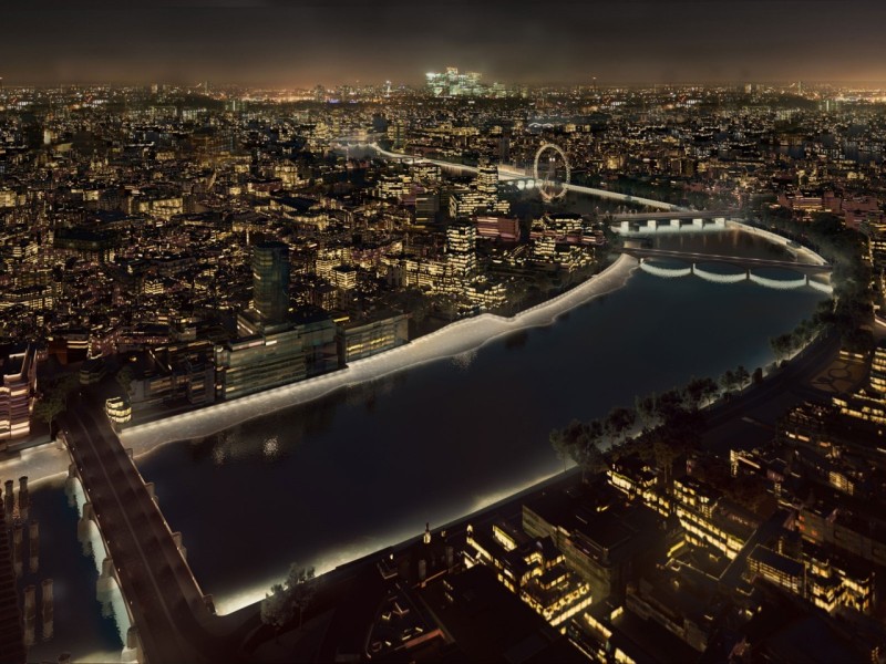 照亮河流国际设计竞赛公布六个入围设计方案