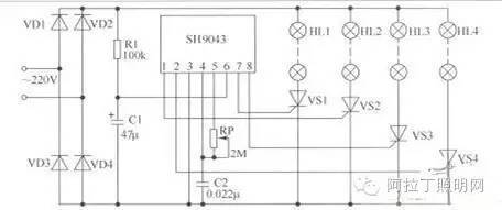 十大常见照明电路设计