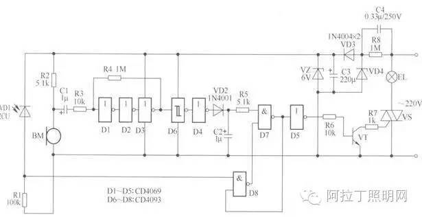 十大常见照明电路设计
