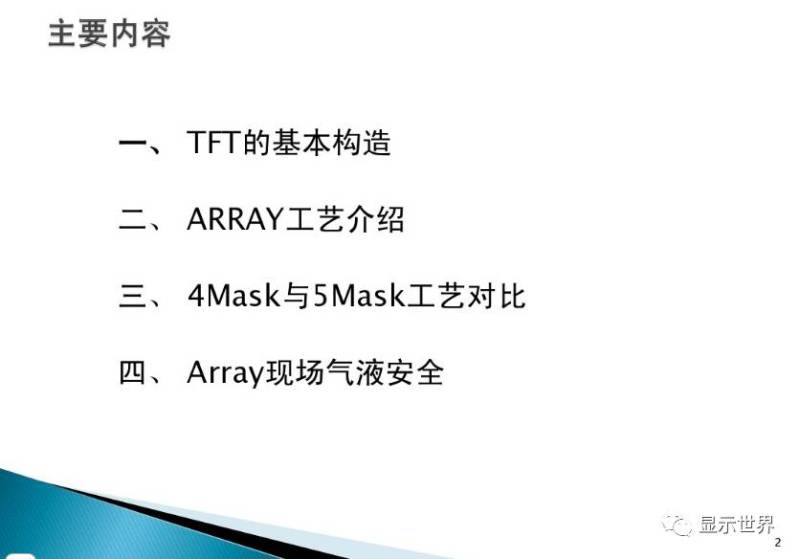 TFT-Array工艺技术概要（图解+视频）