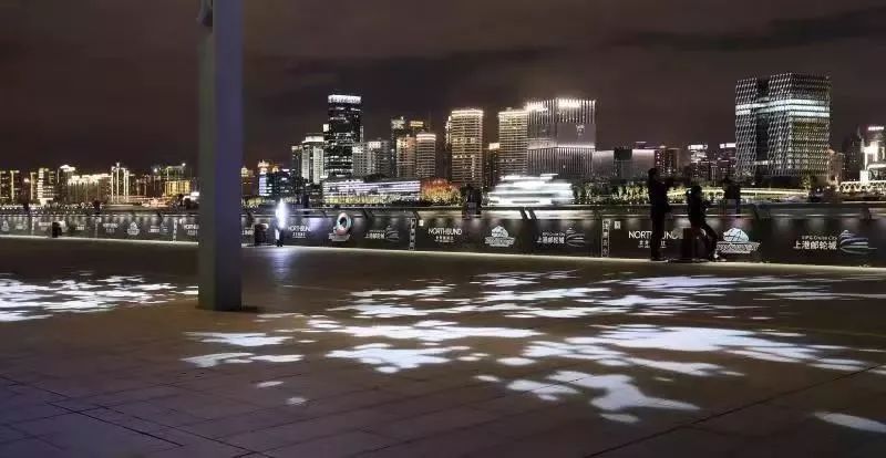 夜北外滩景观照明全面升级改造完成