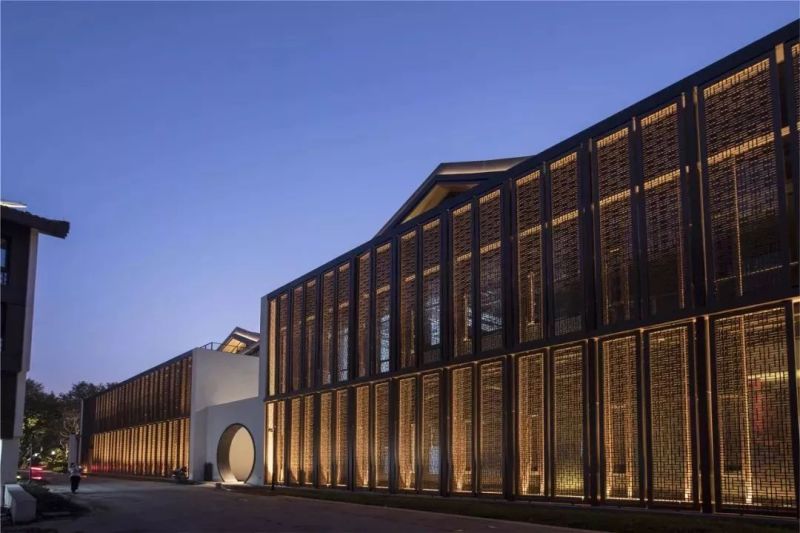 绍兴饭店丨柔和的暖光为夜色送去一丝温柔