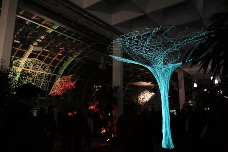 那些从城市中崛起的发光生物装置