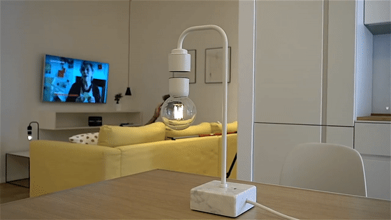 超吸睛！摇摇晃晃的下悬浮灯泡！