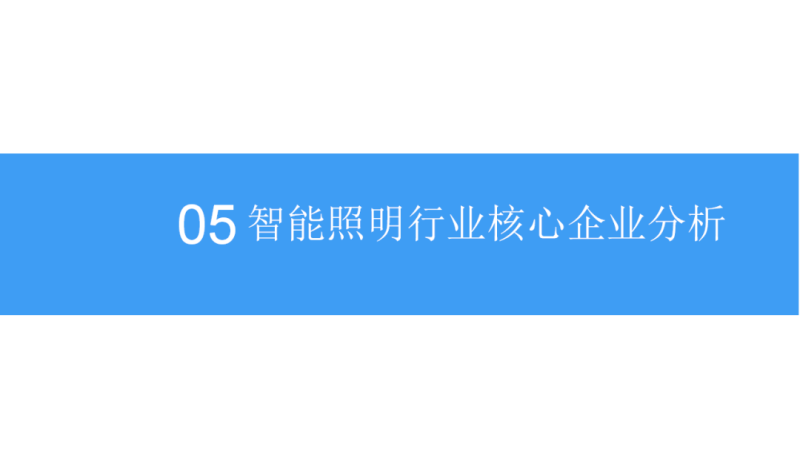 2018年智能照明行业市场前景研究报告