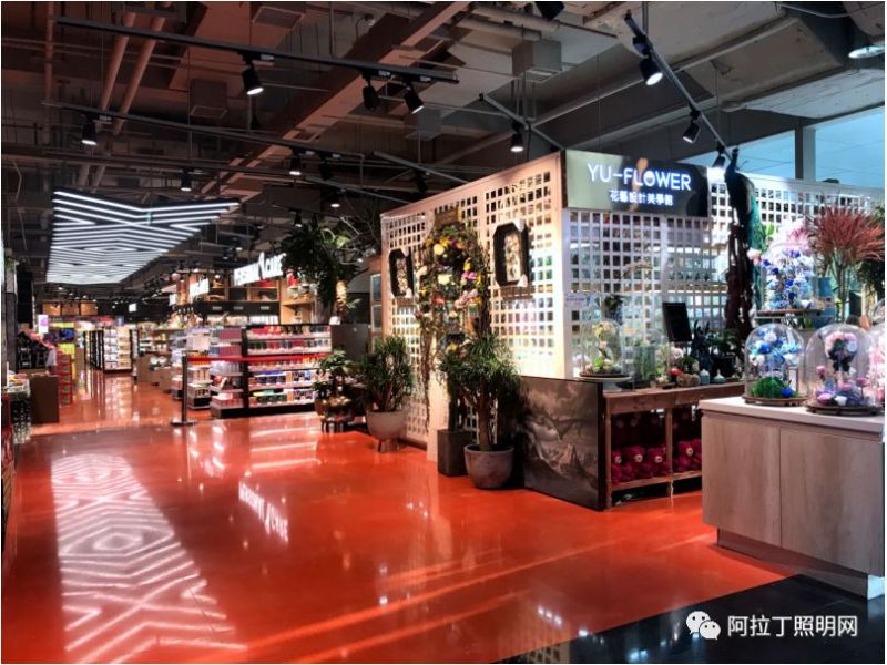 西安W super:超市这样做陈列与照明，顾客去了还想去！