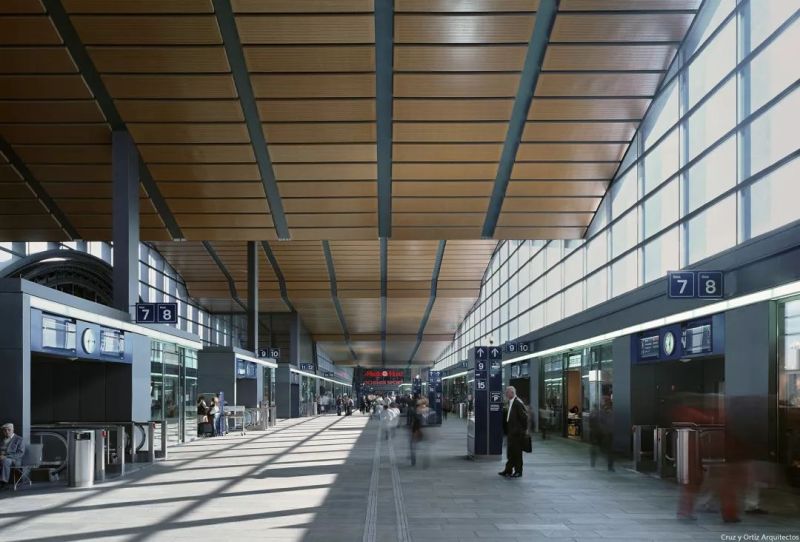 巴塞尔SBB火车站改造与扩建，瑞士 / Cruz y Ortiz Arquitectos
