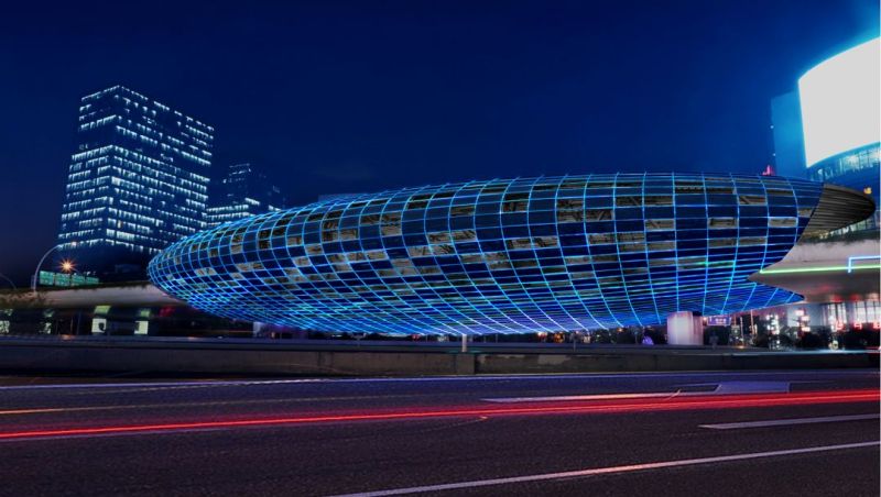 上海五角场彩蛋的三次景观灯光升级记！