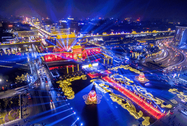 全国多地过年灯光秀鉴赏（多图）