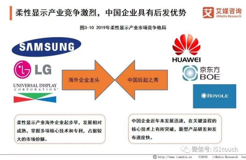 2019年国内柔性AMOLED显示面板产业研究和市场投资分析