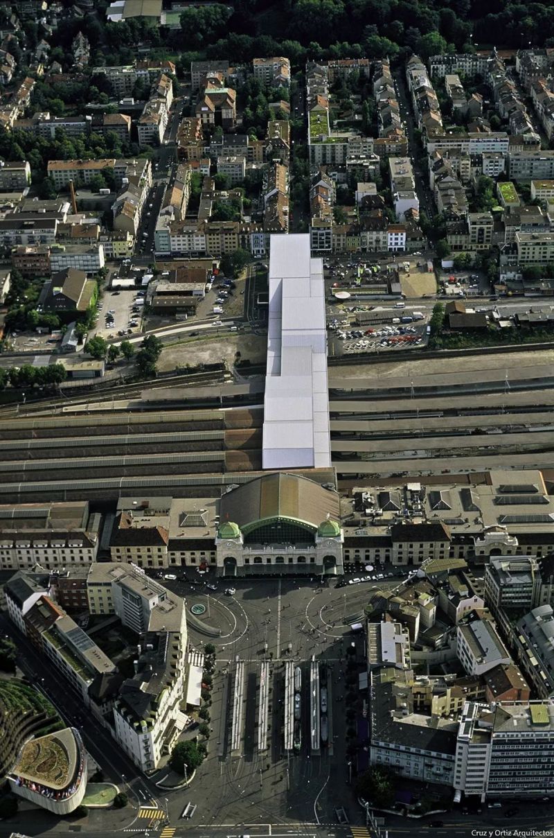 巴塞尔SBB火车站改造与扩建，瑞士 / Cruz y Ortiz Arquitectos