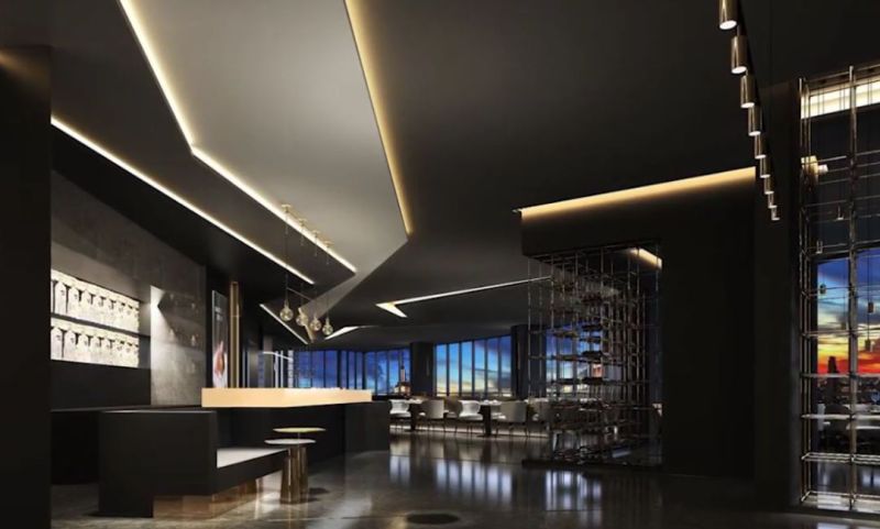 旋转餐厅的景观玻璃反光，到底是玻璃的错还是灯光的错？