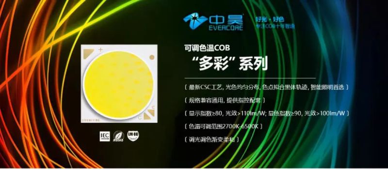 中昊可调色温COB，让高端商照多点人文温度