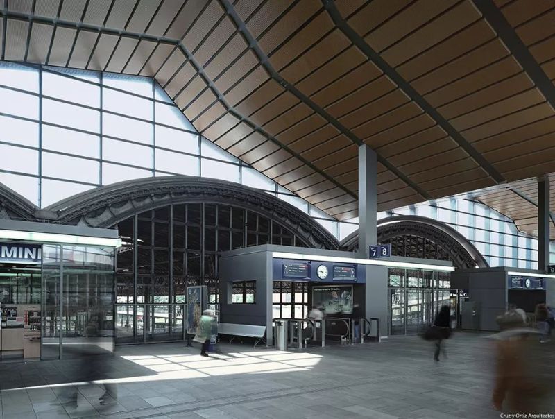 巴塞尔SBB火车站改造与扩建，瑞士 / Cruz y Ortiz Arquitectos