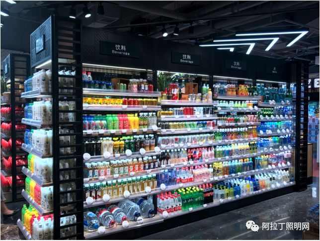 西安W super:超市这样做陈列与照明，顾客去了还想去！
