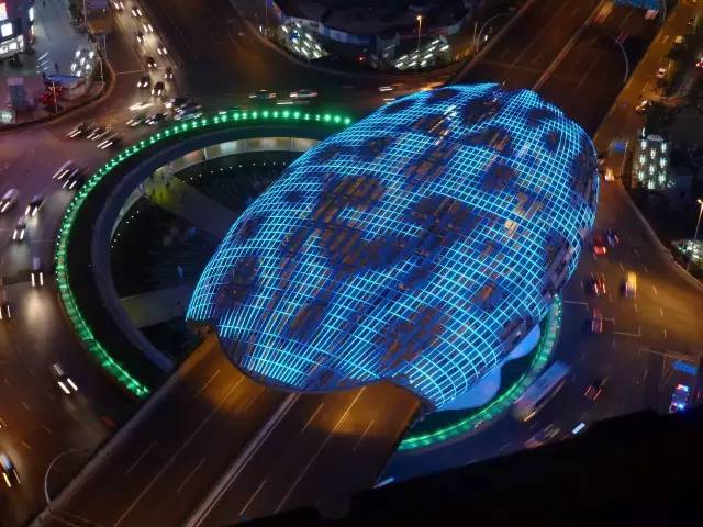 上海五角场彩蛋的三次景观灯光升级记！