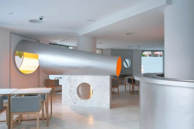 八九十年代科幻片里的不真实置景感 - Hitel酒店，厦门 / 退化建筑