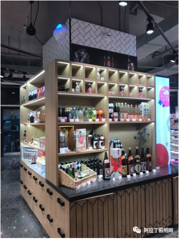 西安W super:超市这样做陈列与照明，顾客去了还想去！