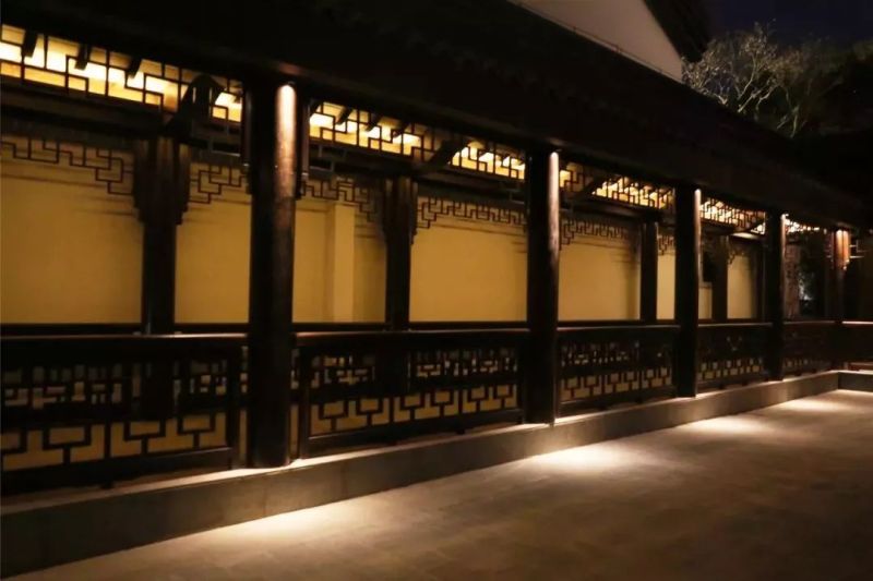 绍兴饭店丨柔和的暖光为夜色送去一丝温柔