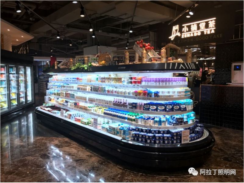 西安W super:超市这样做陈列与照明，顾客去了还想去！