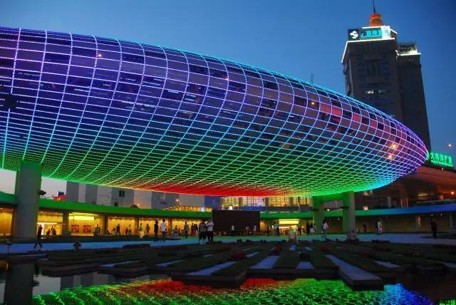 上海五角场彩蛋的三次景观灯光升级记！