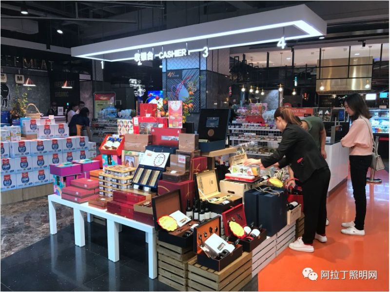 西安W super:超市这样做陈列与照明，顾客去了还想去！