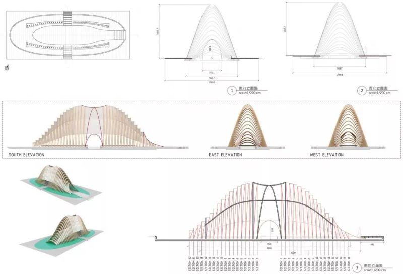 “发光的水上竹林” - 竹跡館，台中 / 坐設計事務所