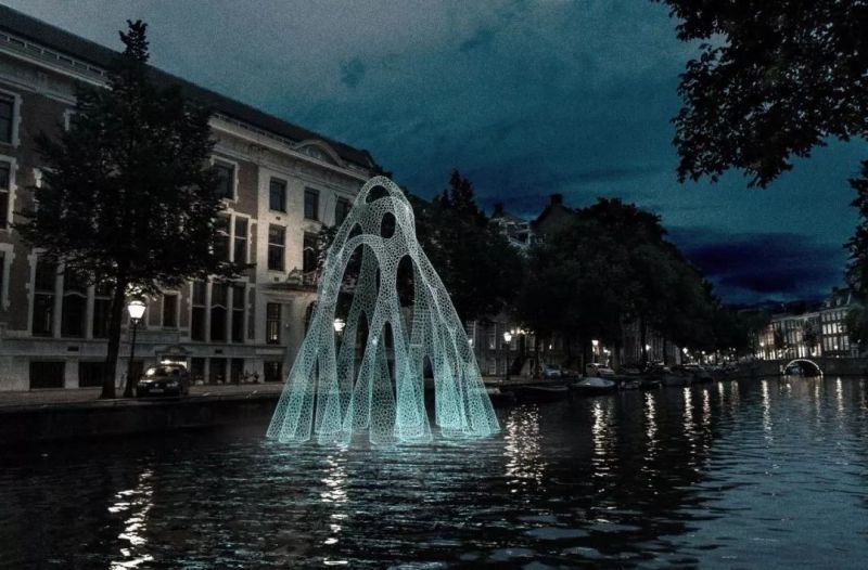 那些从城市中崛起的发光生物装置