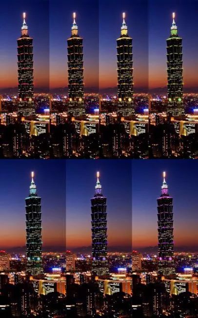 用照明的角度带你周游世界各地的摩天大楼