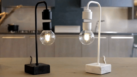 超吸睛！摇摇晃晃的下悬浮灯泡！