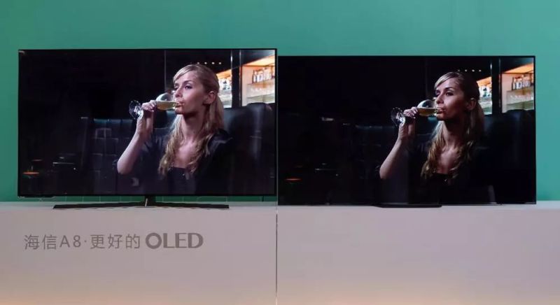 海信发布六大防残影技术 OLED电视进入成熟期