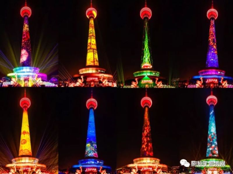 全国多地过年灯光秀鉴赏（多图）