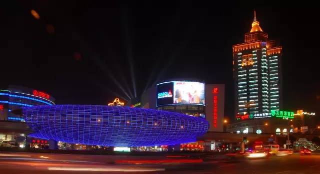 上海五角场彩蛋的三次景观灯光升级记！