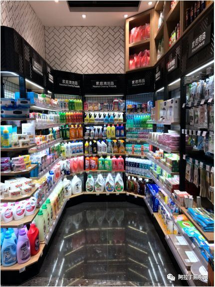 西安W super:超市这样做陈列与照明，顾客去了还想去！