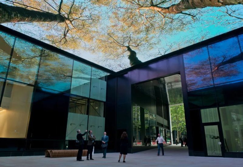 史诗般的艾比森LED天幕，创造了欧洲新的里程碑