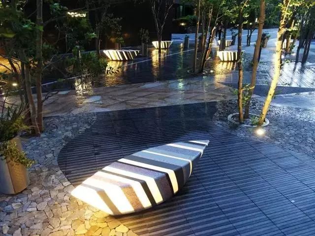细说各国景观座椅灯光设计案例，有颜值又有内涵！