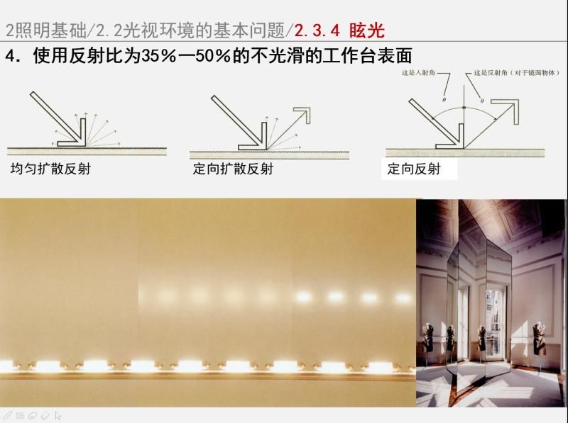 照明设计中避免眩光的解决策略