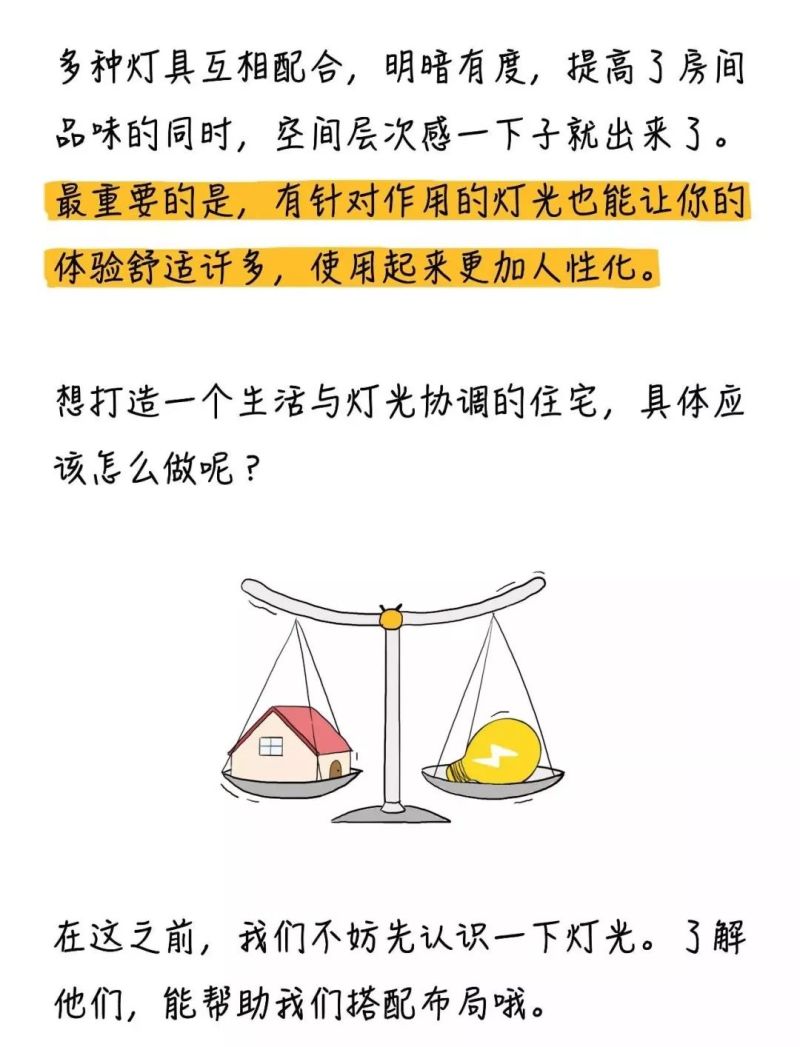 干货丨连小白都看得懂的灯光装修秘籍