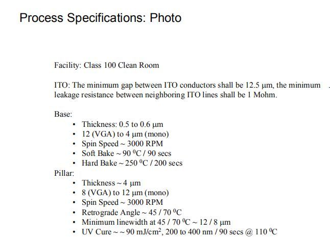 OLED结构及工艺技术讲解（英文版）