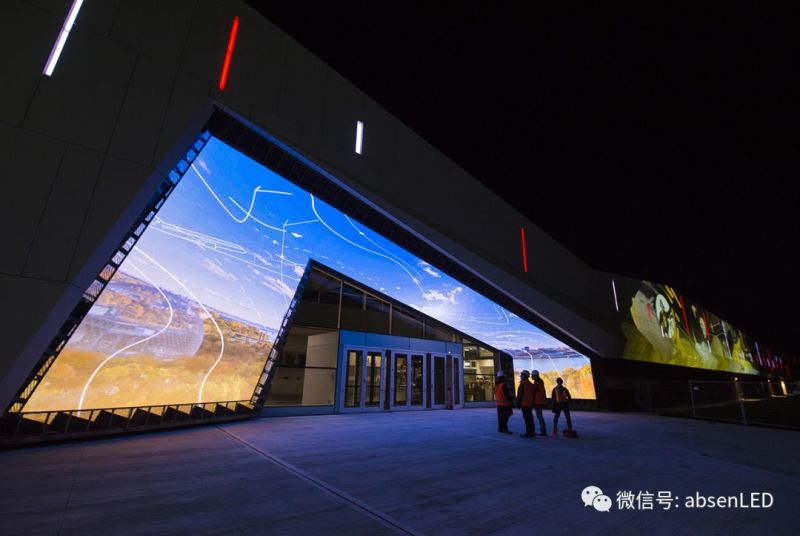 艾比森LED显示屏成为加拿大国家级科技博物馆“门面担当”