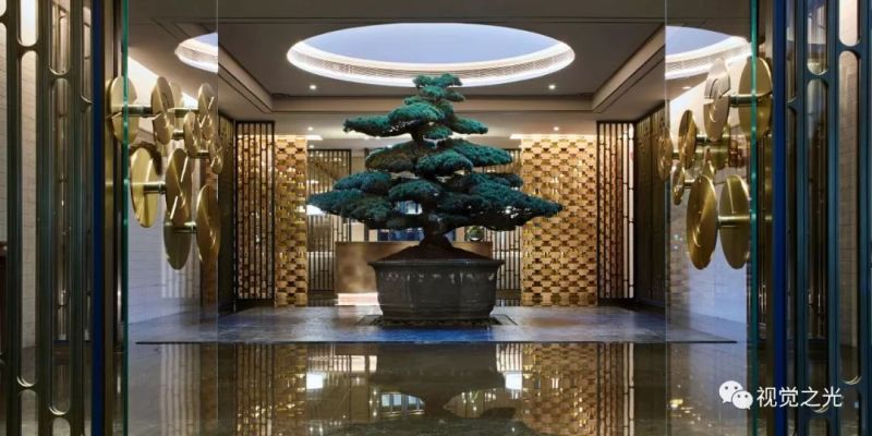 上海佘山深坑酒店光环境设计实地探访